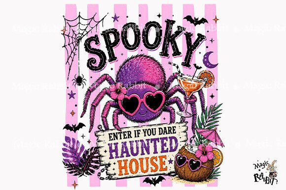 Download Spooky Spider Haunted House PNG - Spider Collection