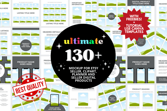 Download 130 Etsy Listing + Bonus - Etsy listing Collection